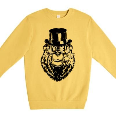 Dada Bear Cool Bear Premium Crewneck Sweatshirt