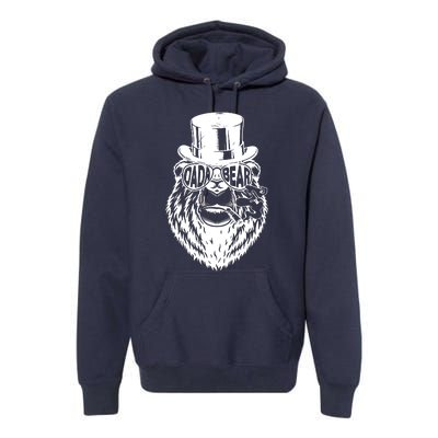 Dada Bear Cool Bear Premium Hoodie