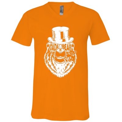 Dada Bear Cool Bear V-Neck T-Shirt