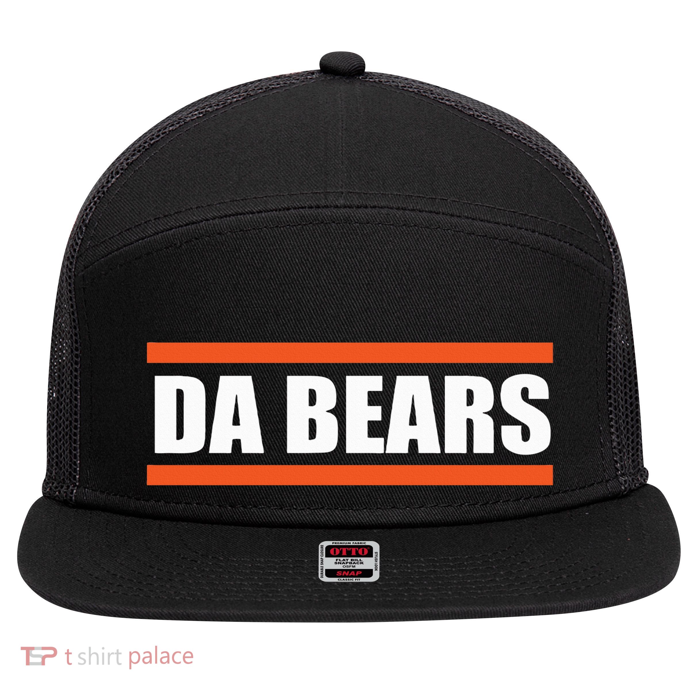 Da B.E.A.R.S Costume 80s 90s 7 Panel Mesh Trucker Snapback Hat