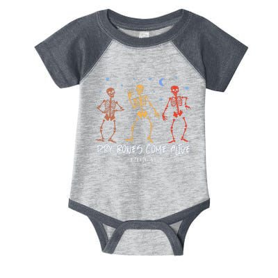 Dry Bones Come Alive Funny Skeleton Dancing Infant Baby Jersey Bodysuit