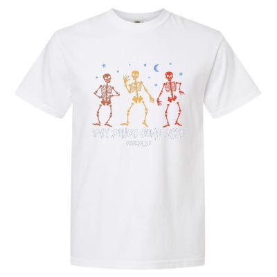 Dry Bones Come Alive Funny Skeleton Dancing Garment-Dyed Heavyweight T-Shirt