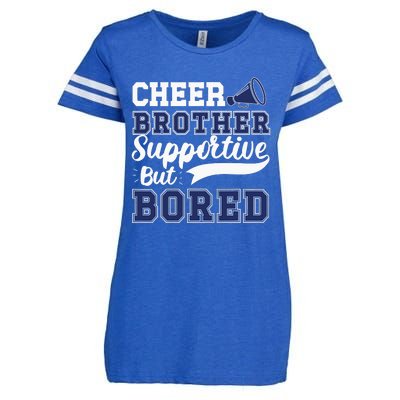 Dance Brother Cheer Brother Of A Cheerleader Brother Enza Ladies Jersey Football T-Shirt