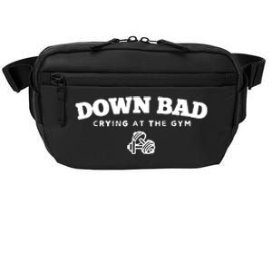 Down Bad Crying At The Gym Crossbody Pack