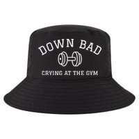 Down Bad Crying At The Gym Ttpd Cool Comfort Performance Bucket Hat