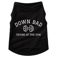 Down Bad Crying At The Gym Ttpd Doggie Tank