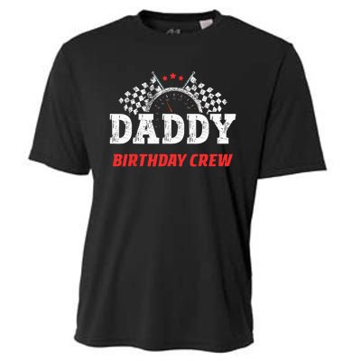 Daddy Birthday Crew Race Car Racing Car Driver Papa Dad Cooling Performance Crew T-Shirt