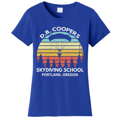 D. B. Coopers Skydiving School Portland Oregon Women's T-Shirt