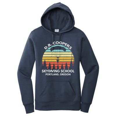 D. B. Coopers Skydiving School Portland Oregon Women's Pullover Hoodie