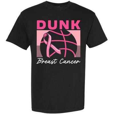 Dunk Breast Cancer Basketball Player Breast Cancer Awareness Garment-Dyed Heavyweight T-Shirt