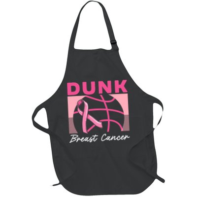 Dunk Breast Cancer Basketball Player Breast Cancer Awareness Apron