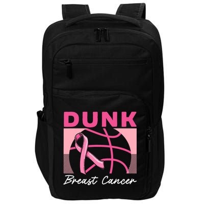 Dunk Breast Cancer Basketball Player Breast Cancer Awareness Impact Tech Backpack