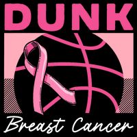Dunk Breast Cancer Basketball Player Breast Cancer Awareness Impact Tech Backpack