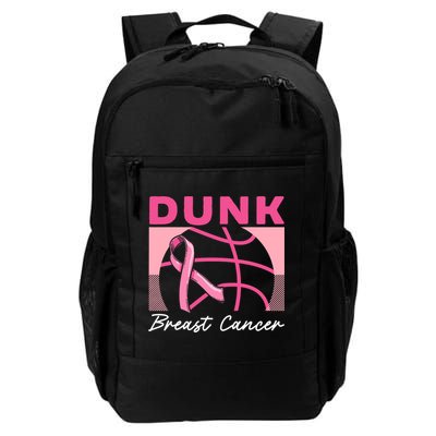 Dunk Breast Cancer Basketball Player Breast Cancer Awareness Backpack