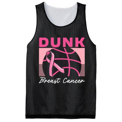 Dunk Breast Cancer Basketball Player Breast Cancer Awareness Mesh Reversible Basketball Jersey Tank