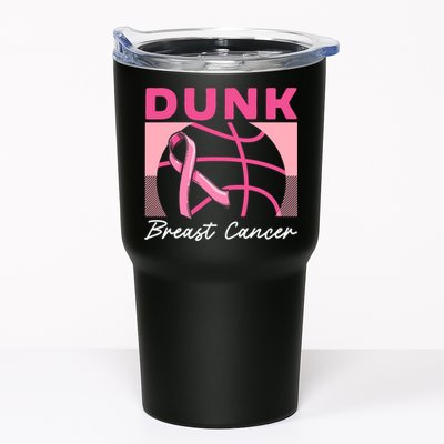 Dunk Breast Cancer Basketball Player Breast Cancer Awareness Tumbler