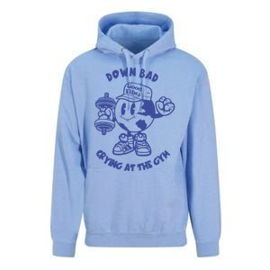 Down Bad Crying At The Gym Good Vibes Ttpd Unisex Surf Hoodie