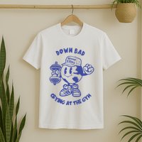 Down Bad Crying At The Gym Good Vibes Ttpd T-Shirt