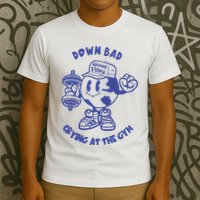 Down Bad Crying At The Gym Good Vibes Ttpd T-Shirt