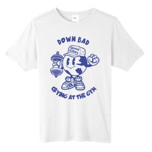 Down Bad Crying At The Gym Good Vibes Ttpd Tall Fusion ChromaSoft Performance T-Shirt