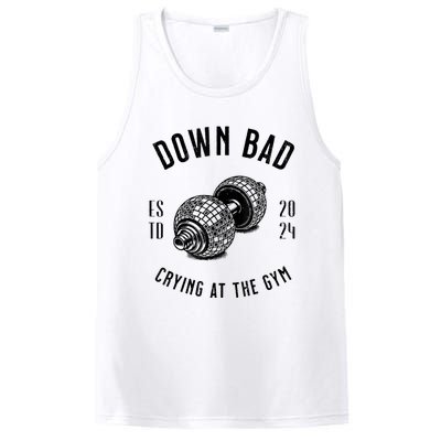 Down Bad Crying At The Gym PosiCharge Competitor Tank