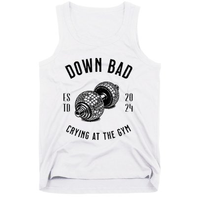 Down Bad Crying At The Gym Tank Top