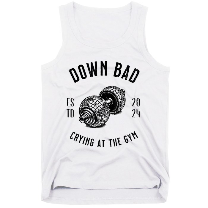 Down Bad Crying At The Gym Tank Top