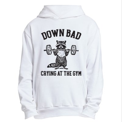 Down Bad Crying At The Gym Urban Pullover Hoodie