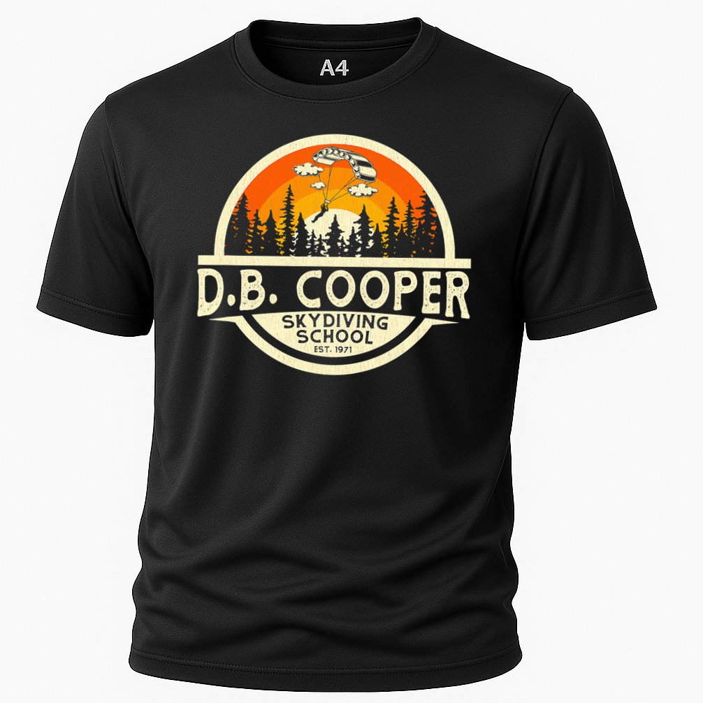 D B Coopers Skydiving School Portland Oregon  Cooling Performance Crew T-Shirt