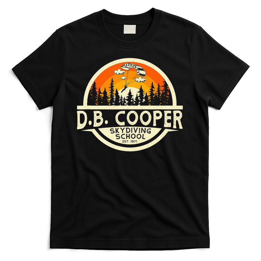 D B Coopers Skydiving School Portland Oregon  T-Shirt