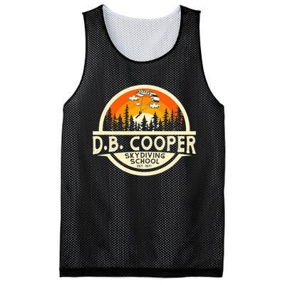 D B Coopers Skydiving School Portland Oregon  Mesh Reversible Basketball Jersey Tank