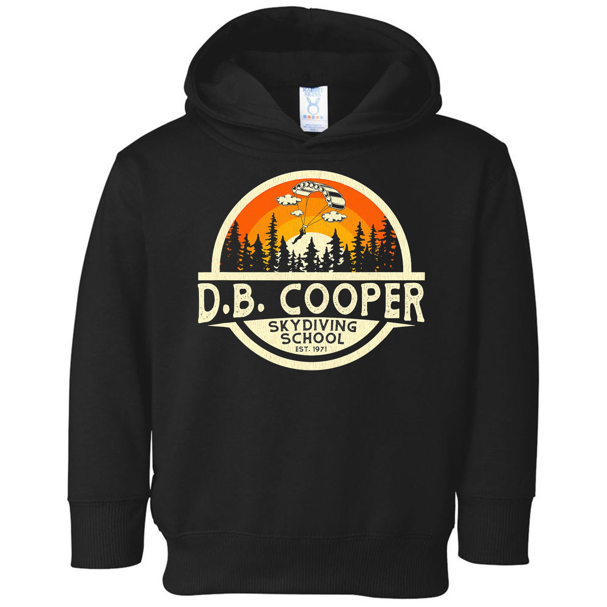 D B Coopers Skydiving School Portland Oregon  Toddler Hoodie