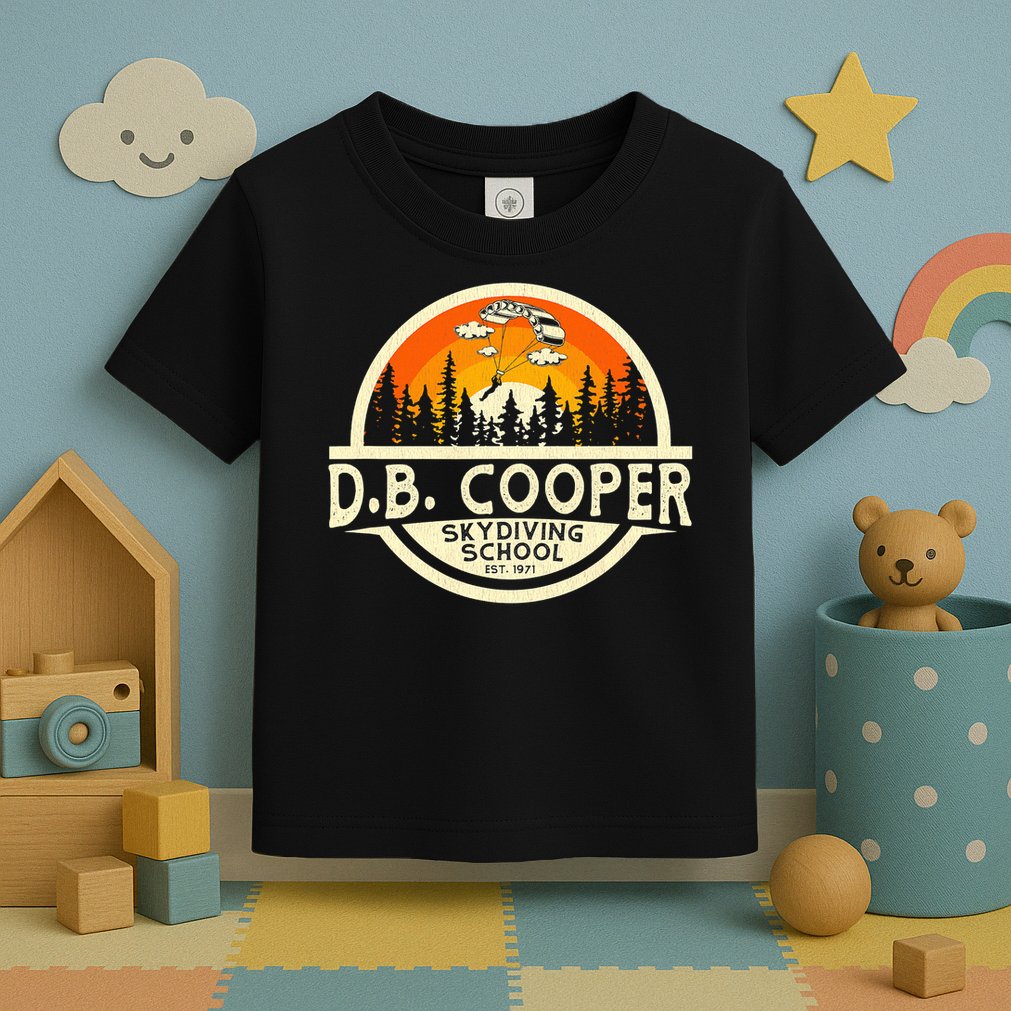 D B Coopers Skydiving School Portland Oregon  Toddler T-Shirt