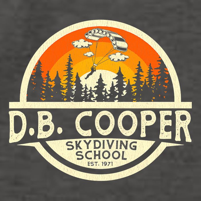 D B Coopers Skydiving School Portland Oregon  Vector Backpack