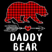 Daddy Bear Christmas Pajama Red Plaid Buffalo Xmas Impact Tech Backpack