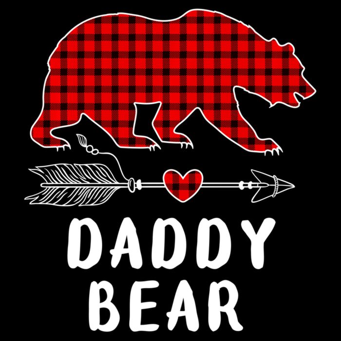 Daddy Bear Christmas Pajama Red Plaid Buffalo Xmas Impact Tech Backpack