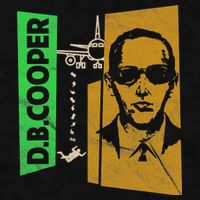 D B Cooper Skyjacker Hijack Retro 60s Style Graphic Ladies PosiCharge Tri-Blend Wicking Tank