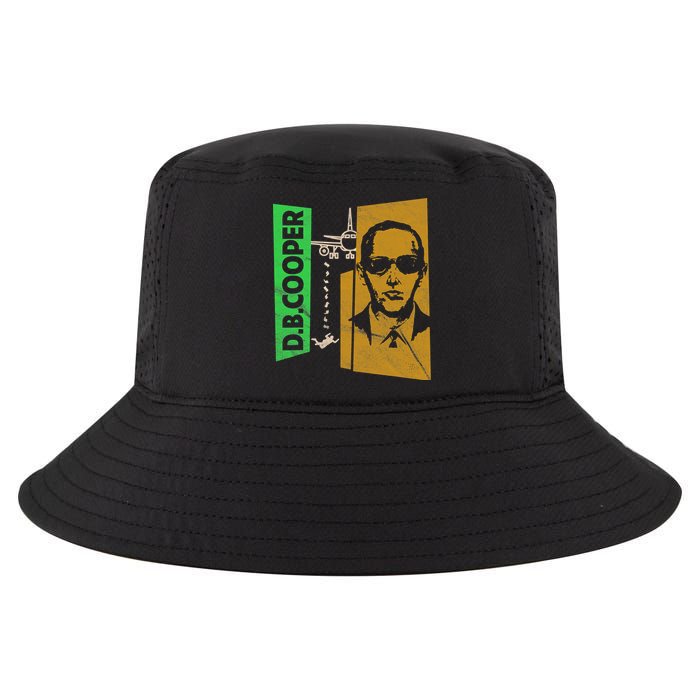 D B Cooper Skyjacker Hijack Retro 60s Style Graphic Cool Comfort Performance Bucket Hat