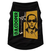 D B Cooper Skyjacker Hijack Retro 60s Style Graphic Doggie Tank