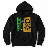 D B Cooper Skyjacker Hijack Retro 60s Style Graphic Hoodie