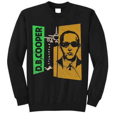 D B Cooper Skyjacker Hijack Retro 60s Style Graphic Sweatshirt