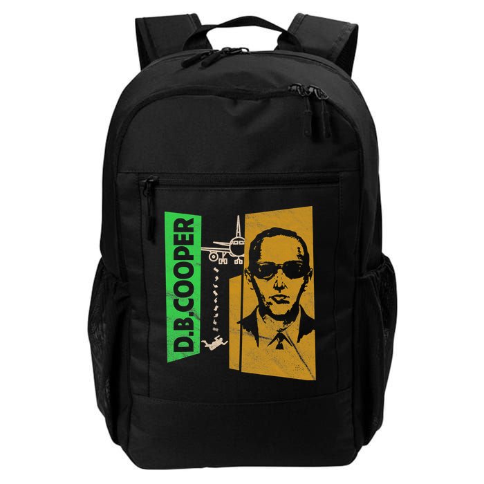 D B Cooper Skyjacker Hijack Retro 60s Style Graphic Backpack