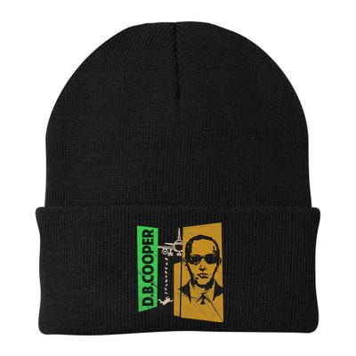 D B Cooper Skyjacker Hijack Retro 60s Style Graphic Knit Cap Winter Beanie