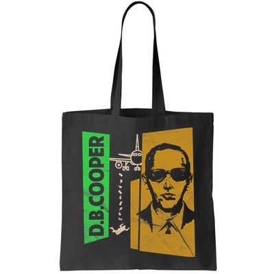 D B Cooper Skyjacker Hijack Retro 60s Style Graphic Bag