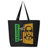 D B Cooper Skyjacker Hijack Retro 60s Style Graphic 25L Jumbo Tote