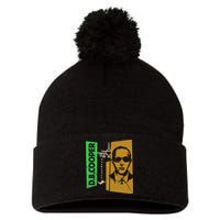 D B Cooper Skyjacker Hijack Retro 60s Style Graphic Pom Pom 12in Knit Beanie