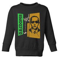 D B Cooper Skyjacker Hijack Retro 60s Style Graphic Toddler Sweatshirt