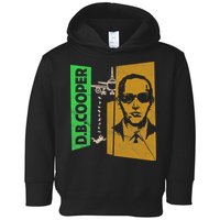 D B Cooper Skyjacker Hijack Retro 60s Style Graphic Toddler Hoodie