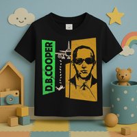D B Cooper Skyjacker Hijack Retro 60s Style Graphic Toddler T-Shirt