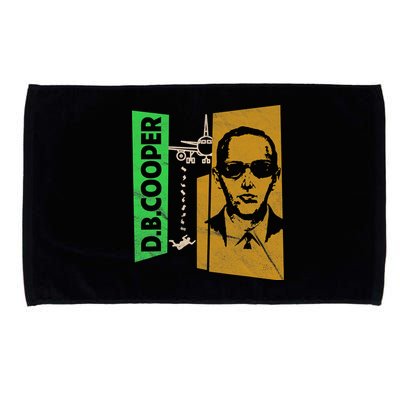 D B Cooper Skyjacker Hijack Retro 60s Style Graphic Microfiber Hand Towel
